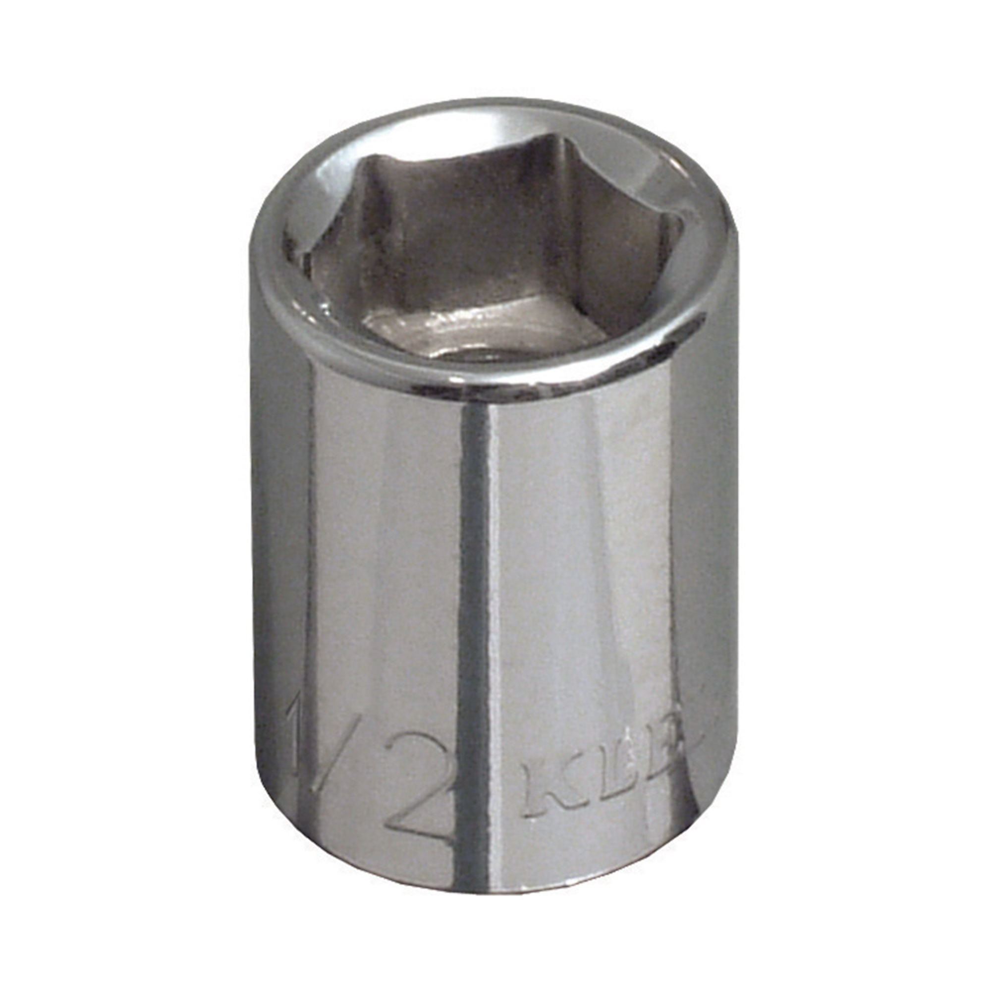 Klein Tools Standard 6-Point Socket — 7/16in., 3/8in. Drive, Model# 65701